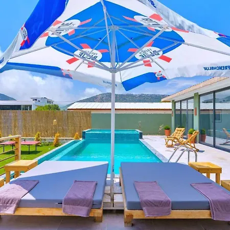 Bezirgan 2 Bedroom Secluded With Private Pool Hot Tub Kalkan