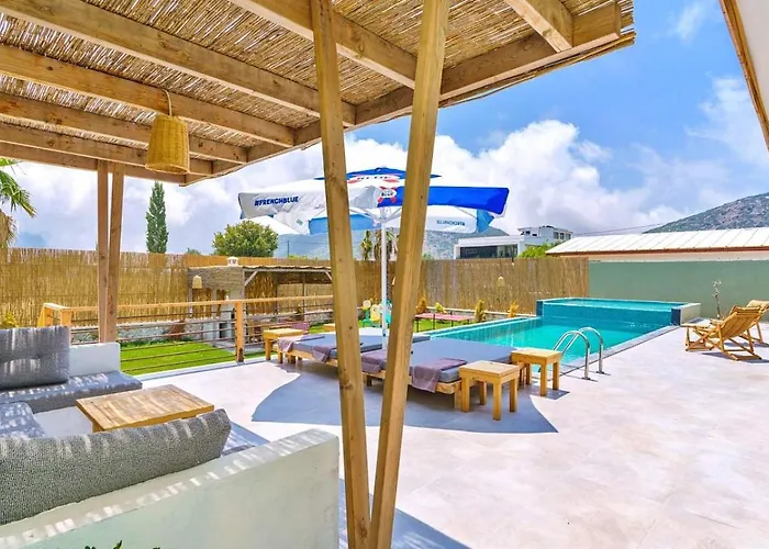 Villa Bezirgan 2 Bedroom Secluded With Private Pool Hot Tub