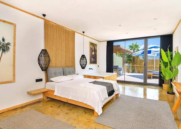 Bezirgan 2 Bedroom Secluded With Private Pool Hot Tub Villa *